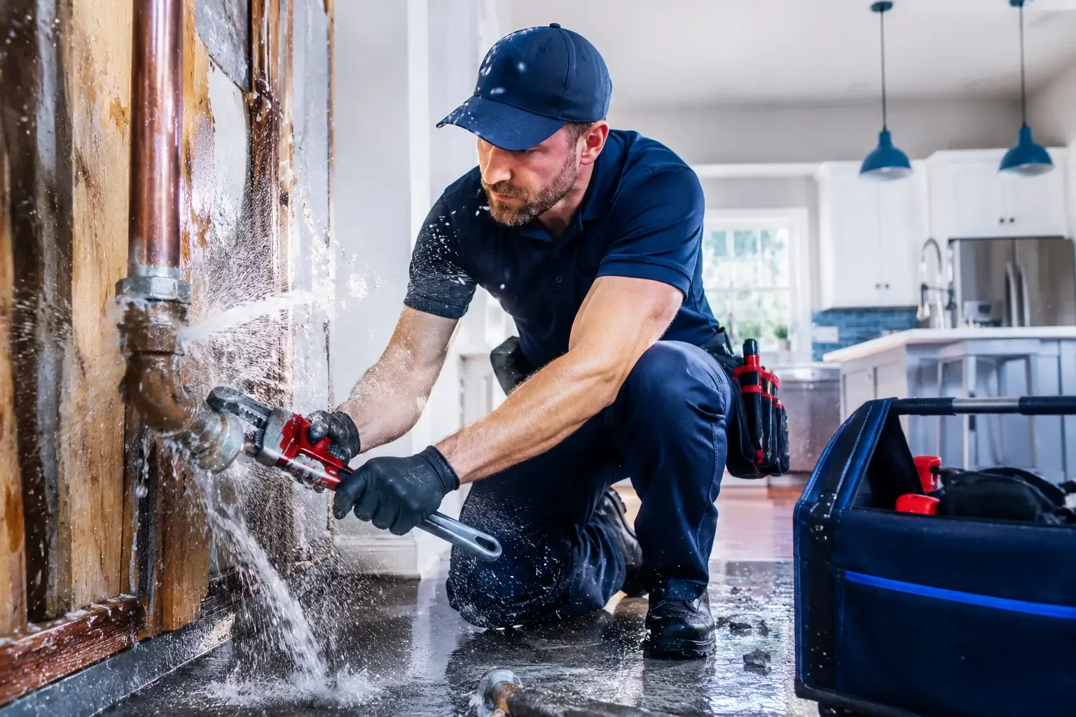 Local emergency pipe repair professionals in Lenzburg, IL
